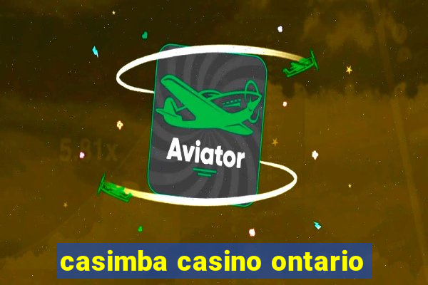 casimba casino ontario