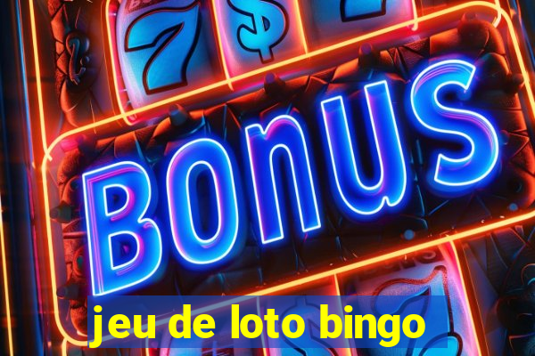 jeu de loto bingo