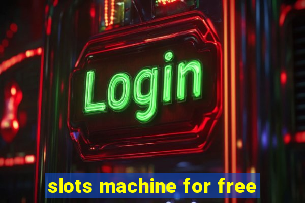 slots machine for free