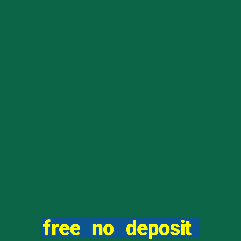 free no deposit casino uk