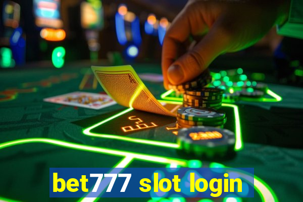 bet777 slot login