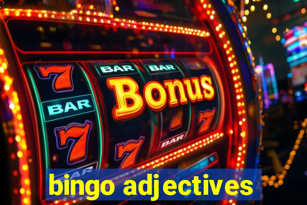 bingo adjectives