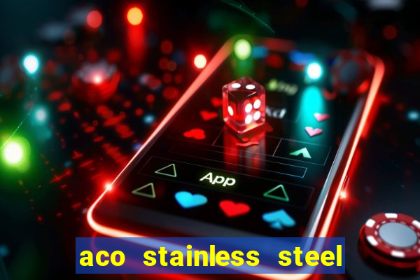 aco stainless steel slot drain