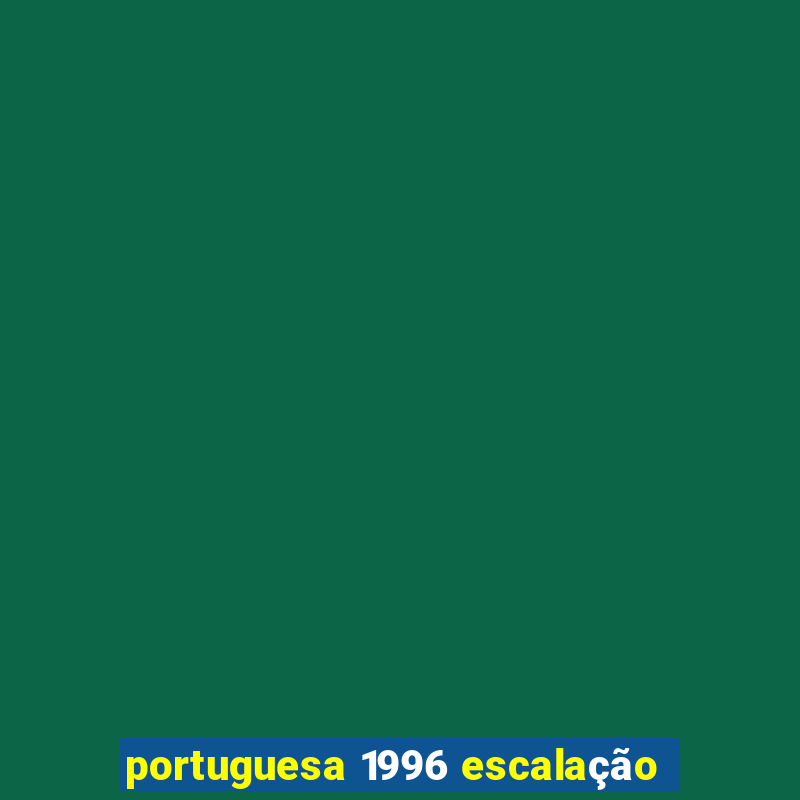 portuguesa 1996 escalação