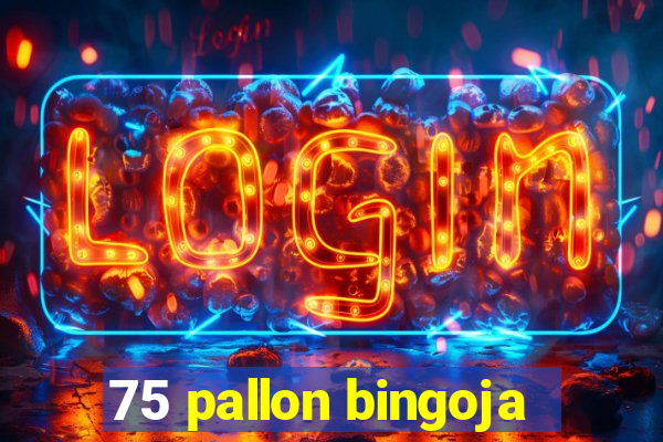 75 pallon bingoja