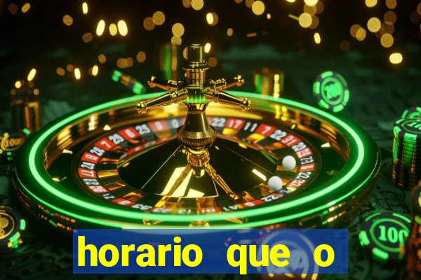 horario que o fortune tiger paga