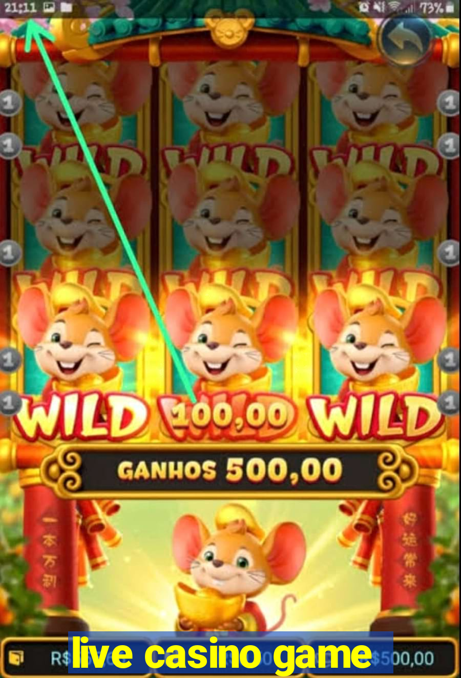 live casino game