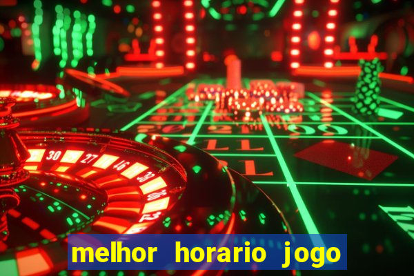 melhor horario jogo fortune rabbit