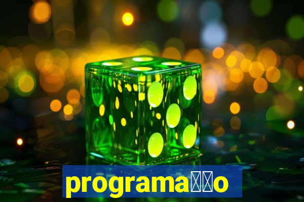 programa莽茫o sportv 3