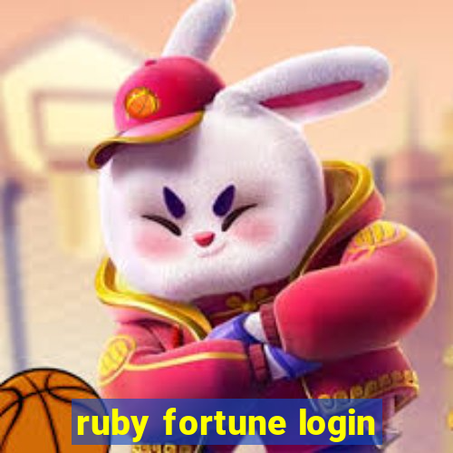 ruby fortune login