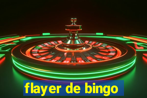 flayer de bingo