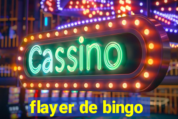 flayer de bingo