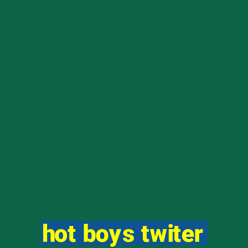 hot boys twiter