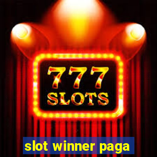 slot winner paga