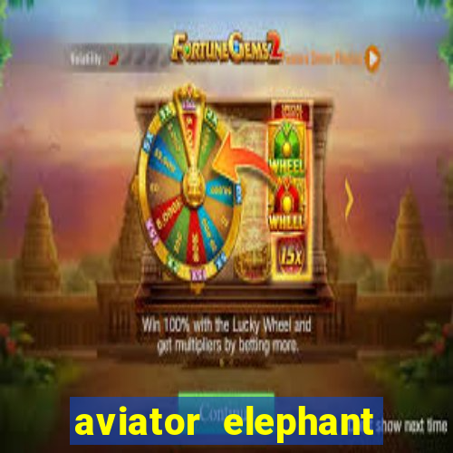 aviator elephant bet login