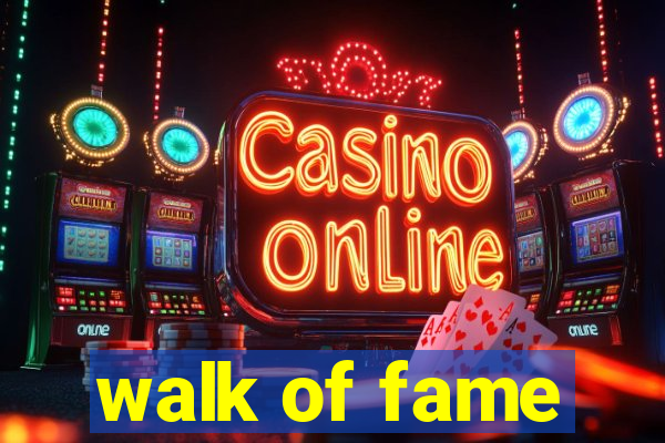 walk of fame