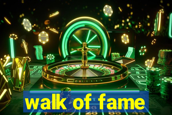 walk of fame