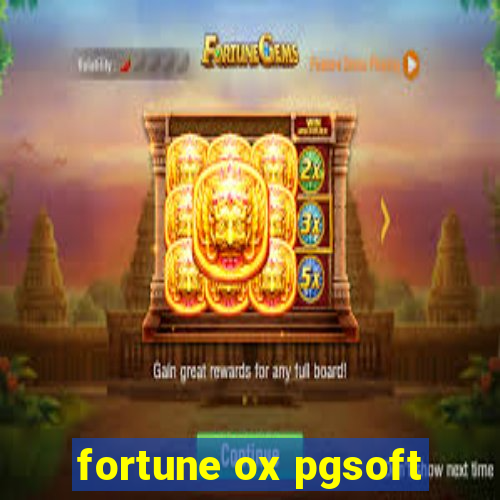 fortune ox pgsoft