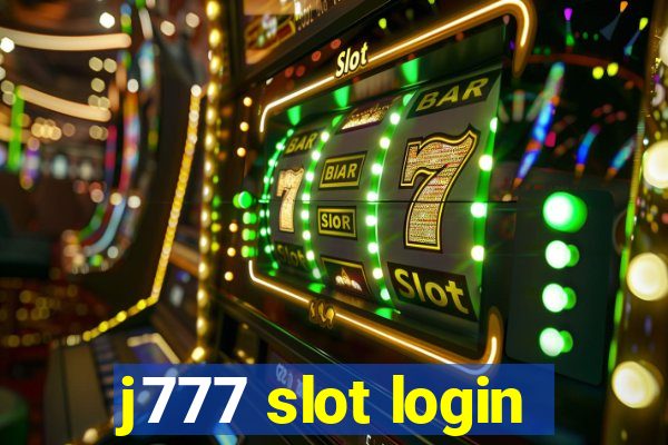 j777 slot login