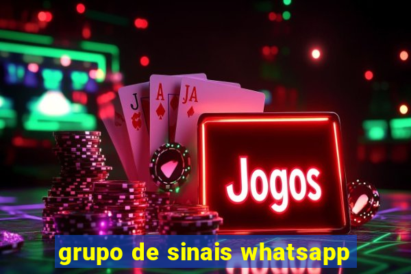 grupo de sinais whatsapp