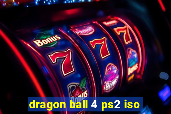 dragon ball 4 ps2 iso