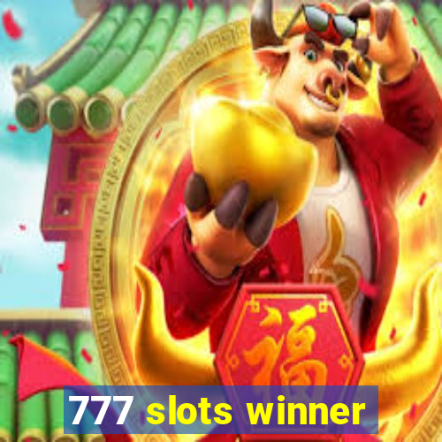 777 slots winner