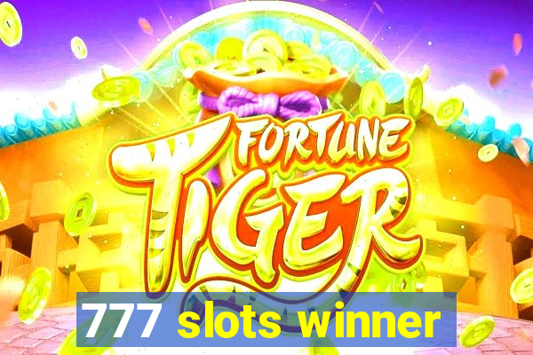 777 slots winner