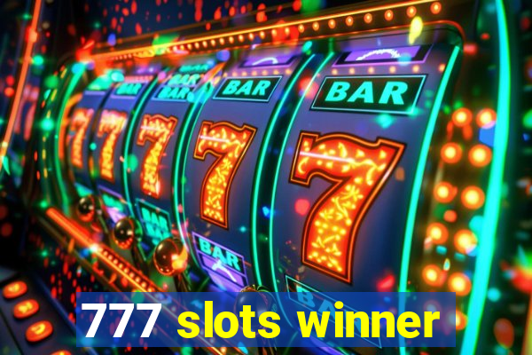 777 slots winner