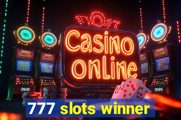 777 slots winner