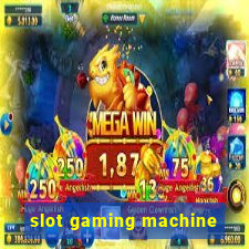 slot gaming machine