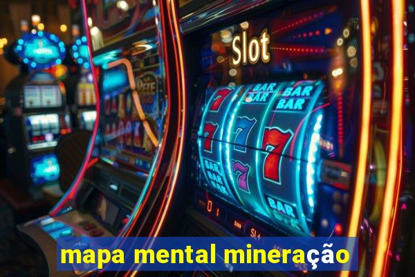 mapa mental mineração