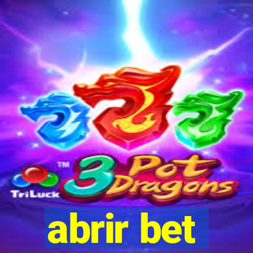 abrir bet