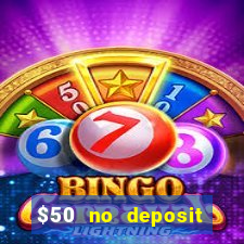 $50 no deposit mobile casino