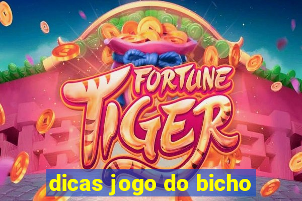 dicas jogo do bicho