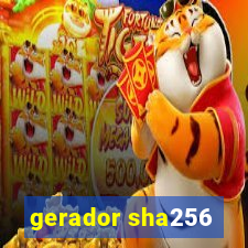 gerador sha256