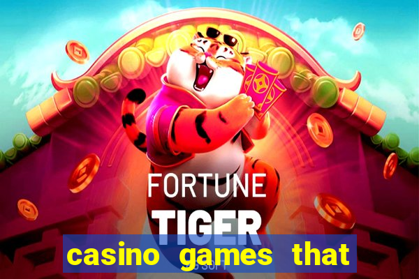 casino games that pay real money with no deposit