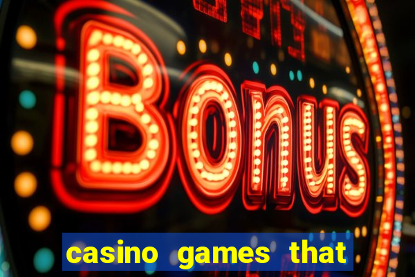 casino games that pay real money with no deposit