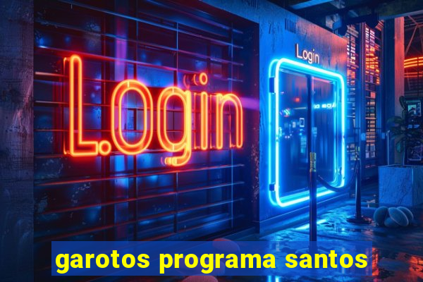 garotos programa santos