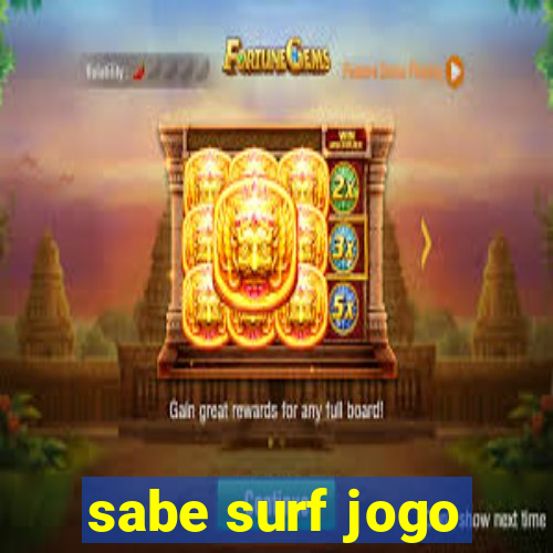 sabe surf jogo