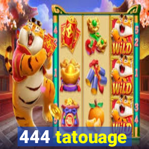 444 tatouage