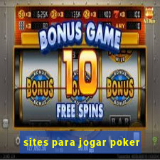 sites para jogar poker