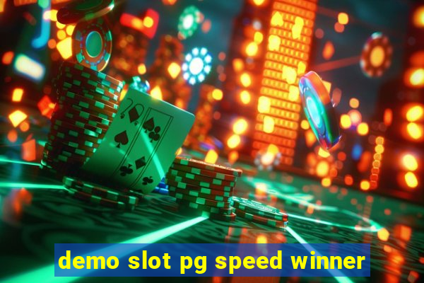 demo slot pg speed winner