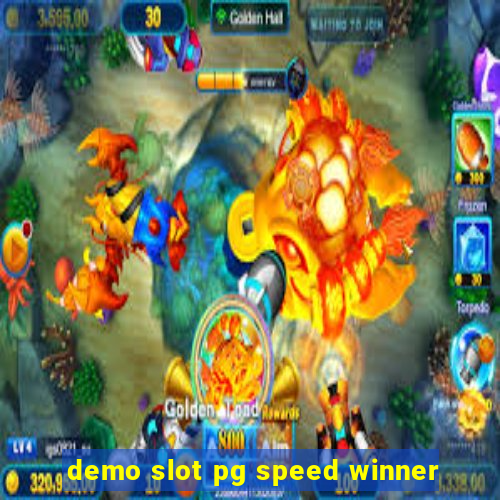 demo slot pg speed winner