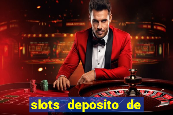 slots deposito de 1 real