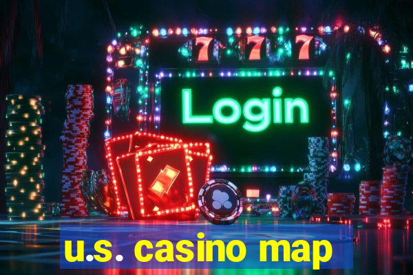 u.s. casino map