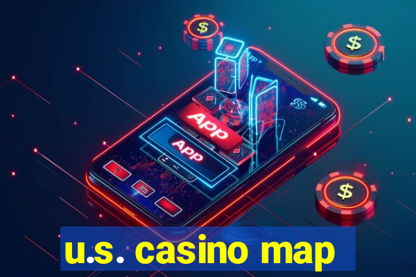 u.s. casino map