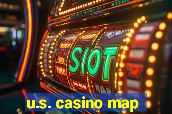 u.s. casino map