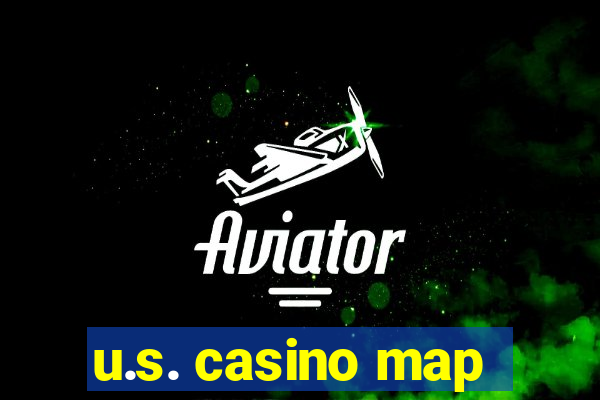 u.s. casino map