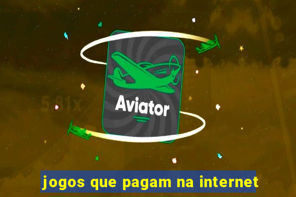 jogos que pagam na internet