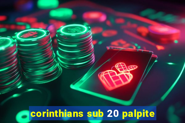 corinthians sub 20 palpite